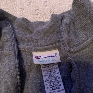 CHAMPION organic cropped crewneck top